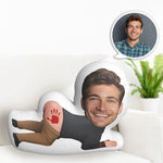 Load image into Gallery viewer, My Face Pillow Custom Face Photo Pillow Minime Pillow Fun Gifts for Her
