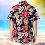 Load image into Gallery viewer, Custom Hawaiian Shirt With Face Flower All Over Print Hawaiian Beach Shirt Holiday Gift For Men
